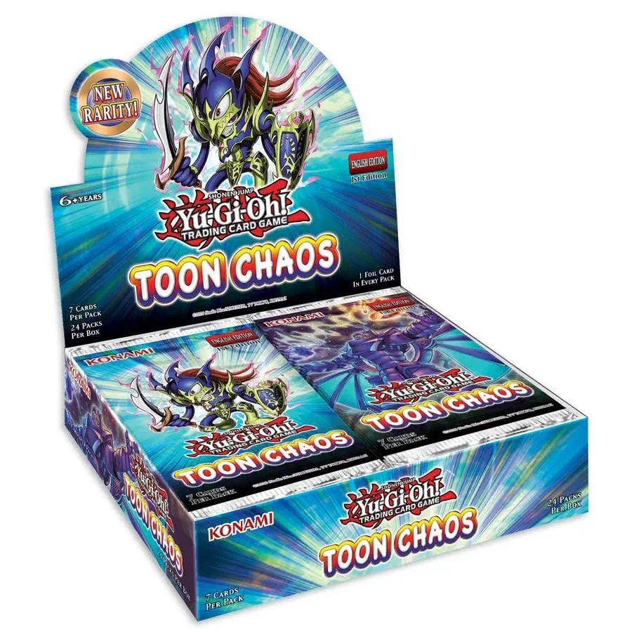 Yugioh TCG Toon Chaos Booster Box - 24 Packs of 7 Cards