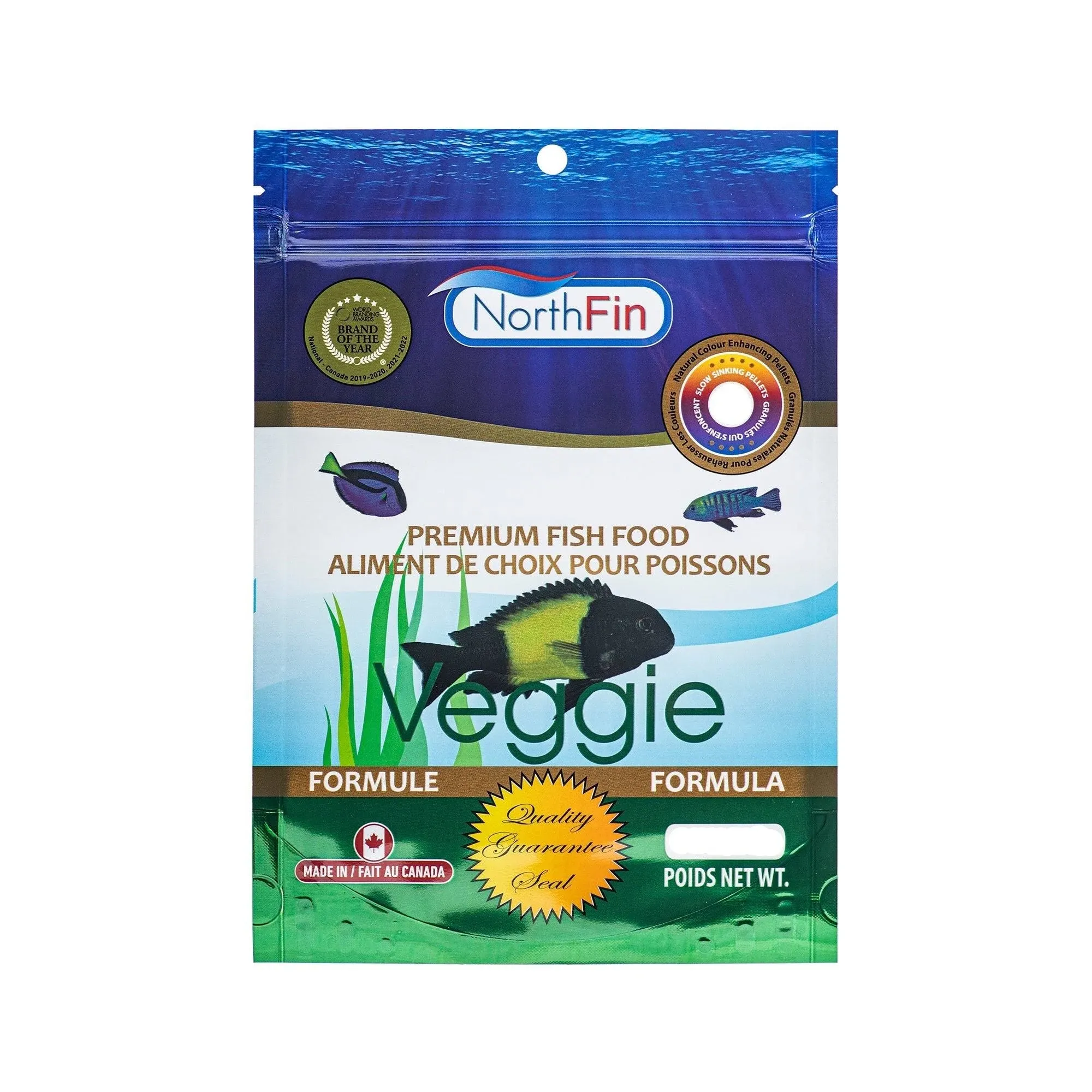 RA  Veggie Formula - 1 mm Sinking Pellets - 500 g