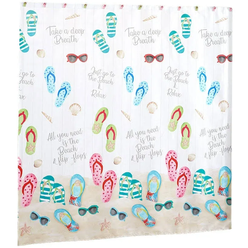 Gone to the Beach Shower Curtain-Shower Curtain