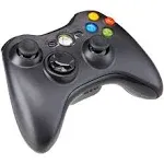 Microsoft Xbox 360 Wireless Controller - Black