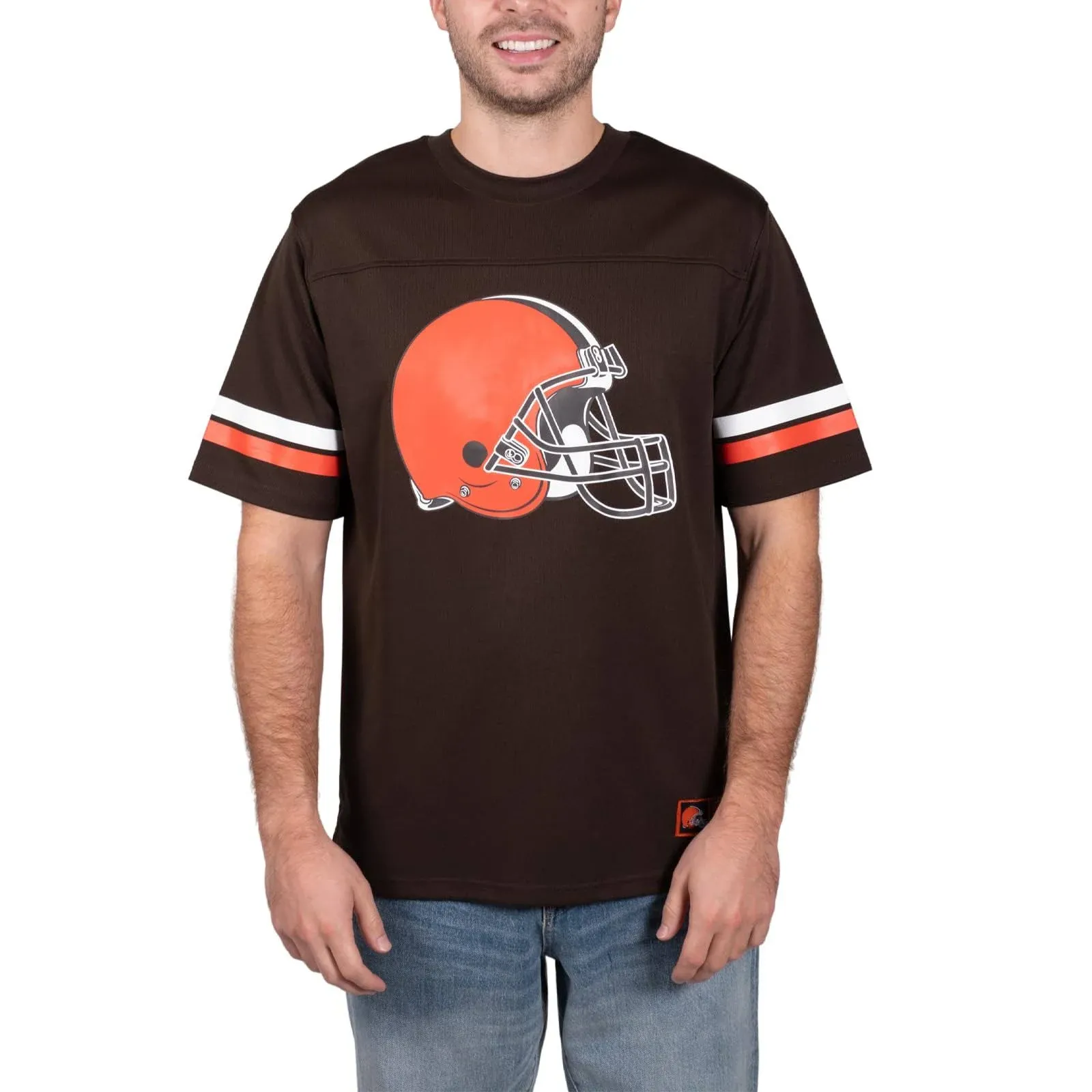 Ultra Game NFL Men's Soft Mesh Ultimate Vintage Game Day T-Shirt