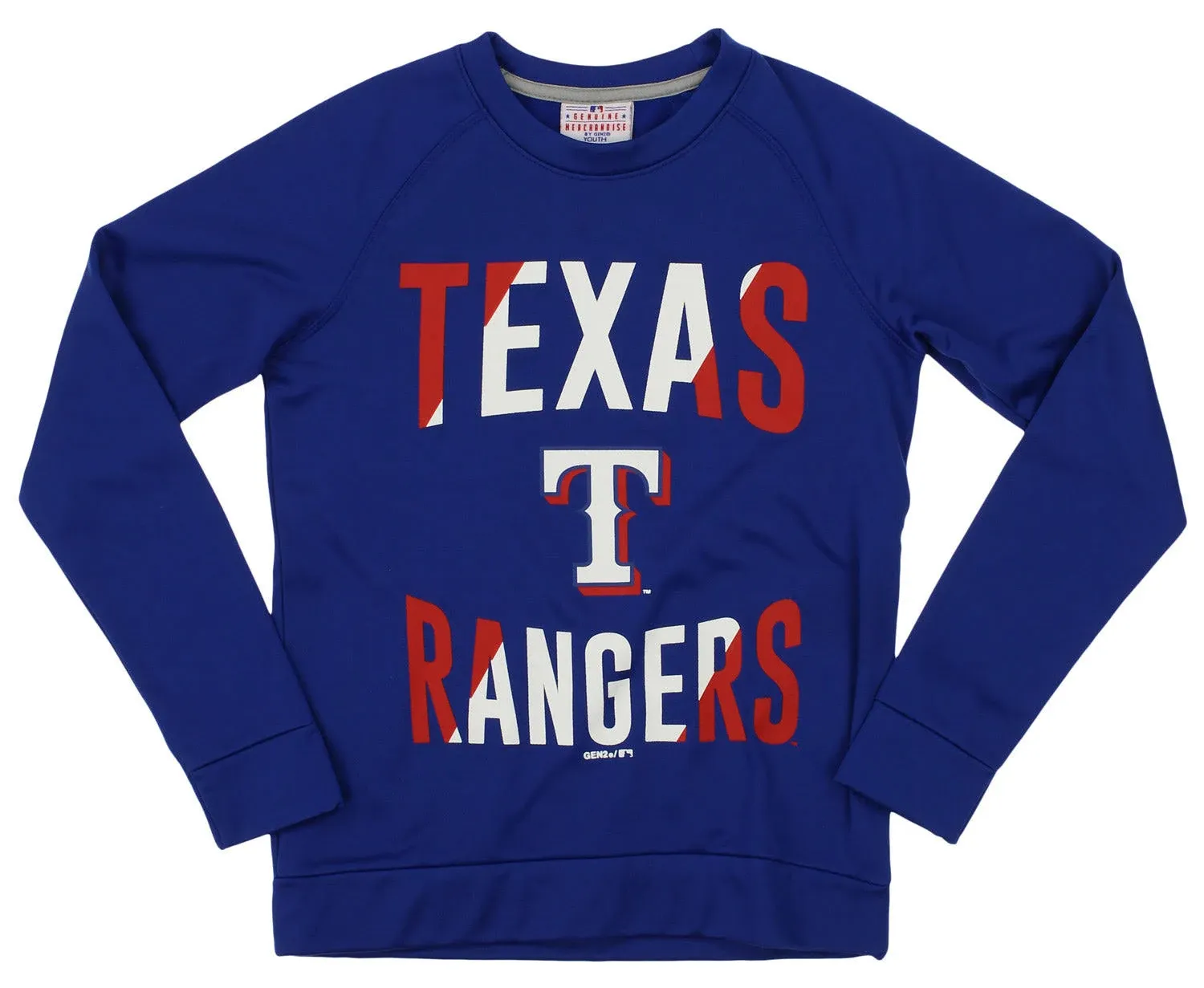 Outerstuff MLB Youth/Kids Texas Rangers Performance Fleece Sweatshirt - 