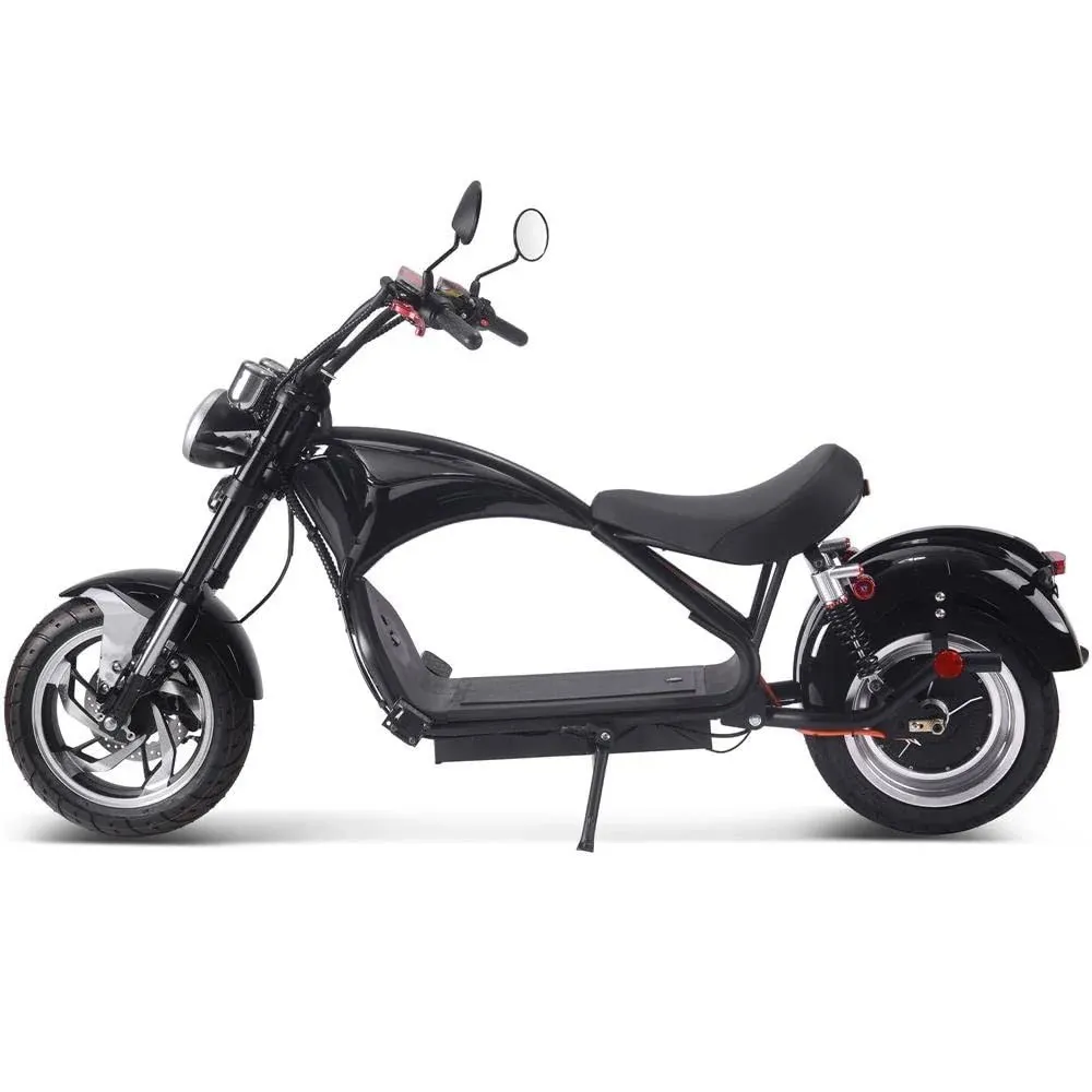 TOXOZERS 2500W Fat Tire Electric Scooter for Adults, Citycoco Chopper Electric Scooter with Seat