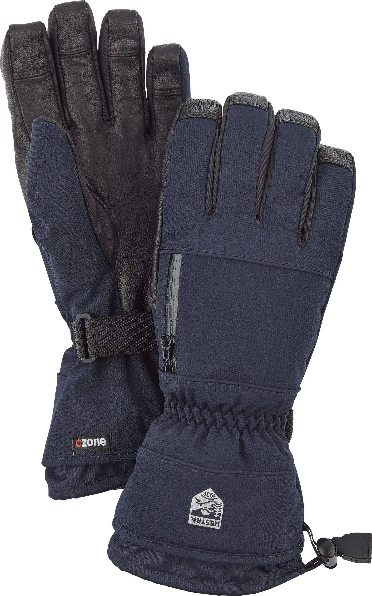 Hestra CZone Pointer Glove - Waterproof, Durable Glove for Skiing, Snowboarding, and Mountaineering