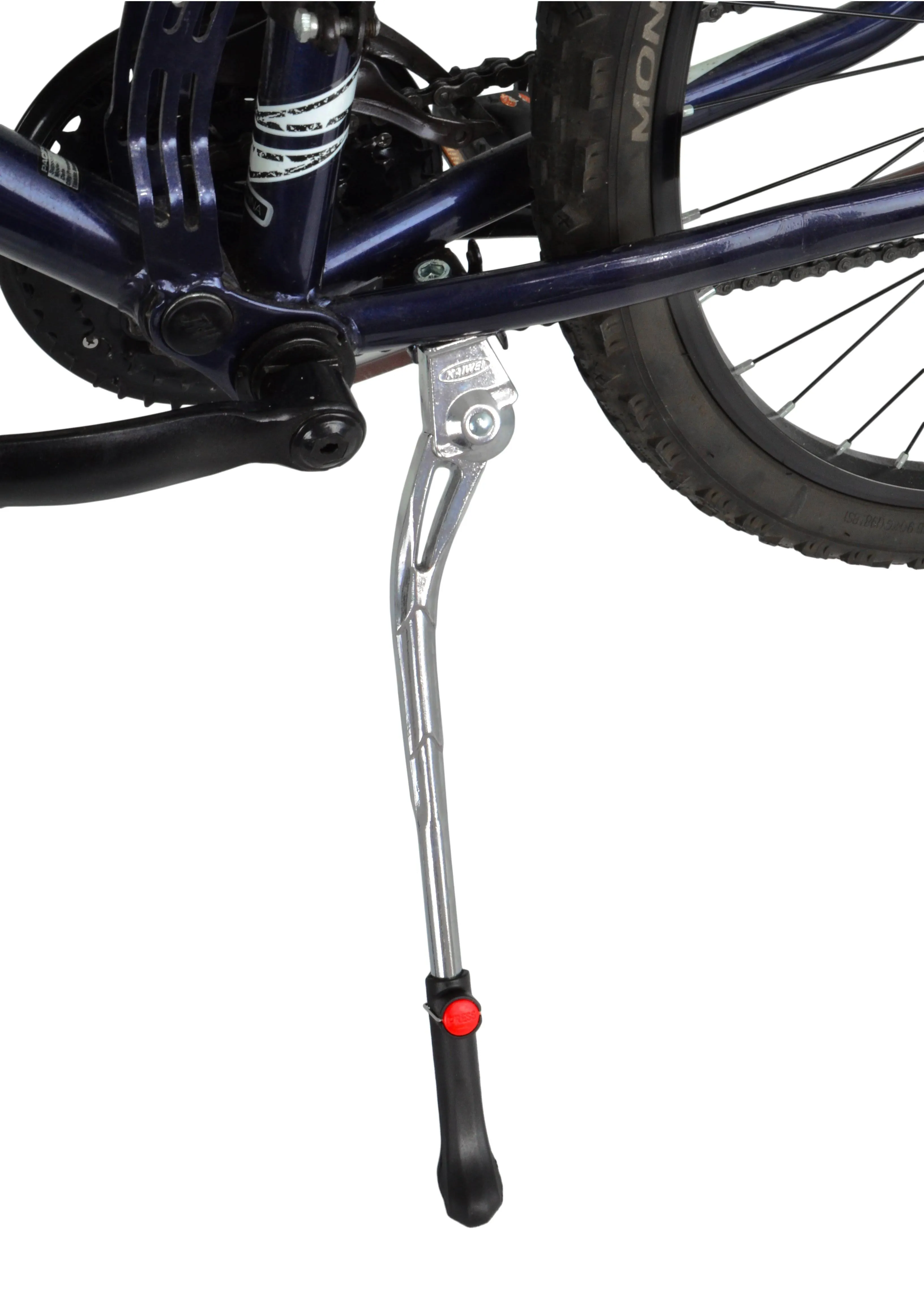 Lumintrail Center Mount Bicycle Kickstand - Fits 24-29 Inch Bikes - Bike Kick...