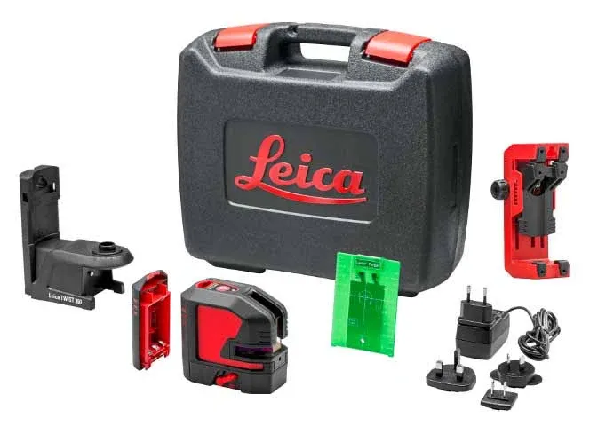 Leica Geosystems 864435 LINO L2P5G Green Beam Point and Cross Line Laser