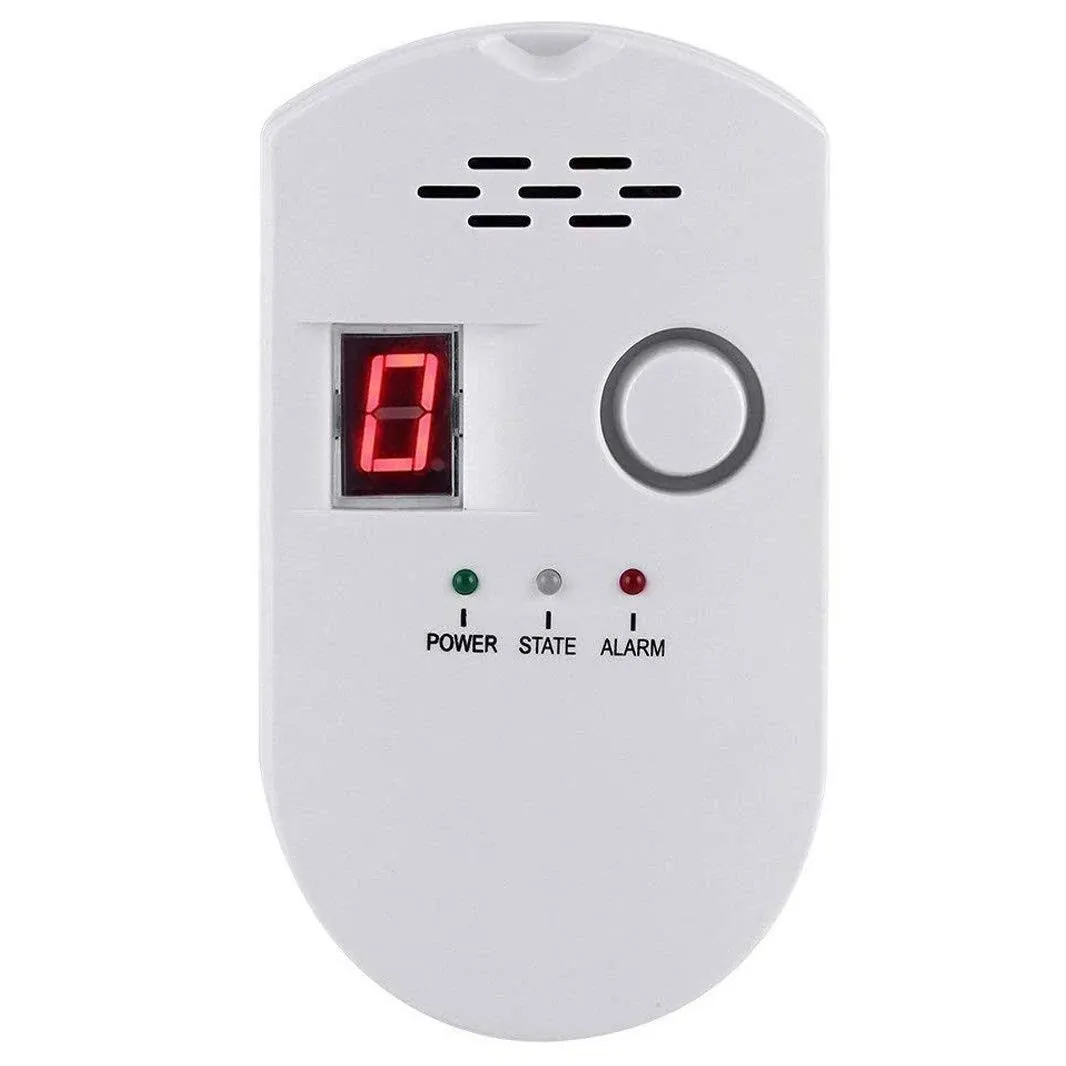 STKYGOOD Natural Gas Detector, Propane Detector, Home Gas Alarm, Gas Leak ...