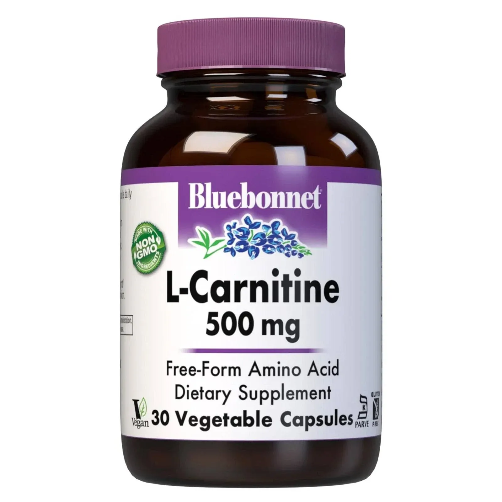 Bluebonnet L-Carnitine 500 mg, 30 ct