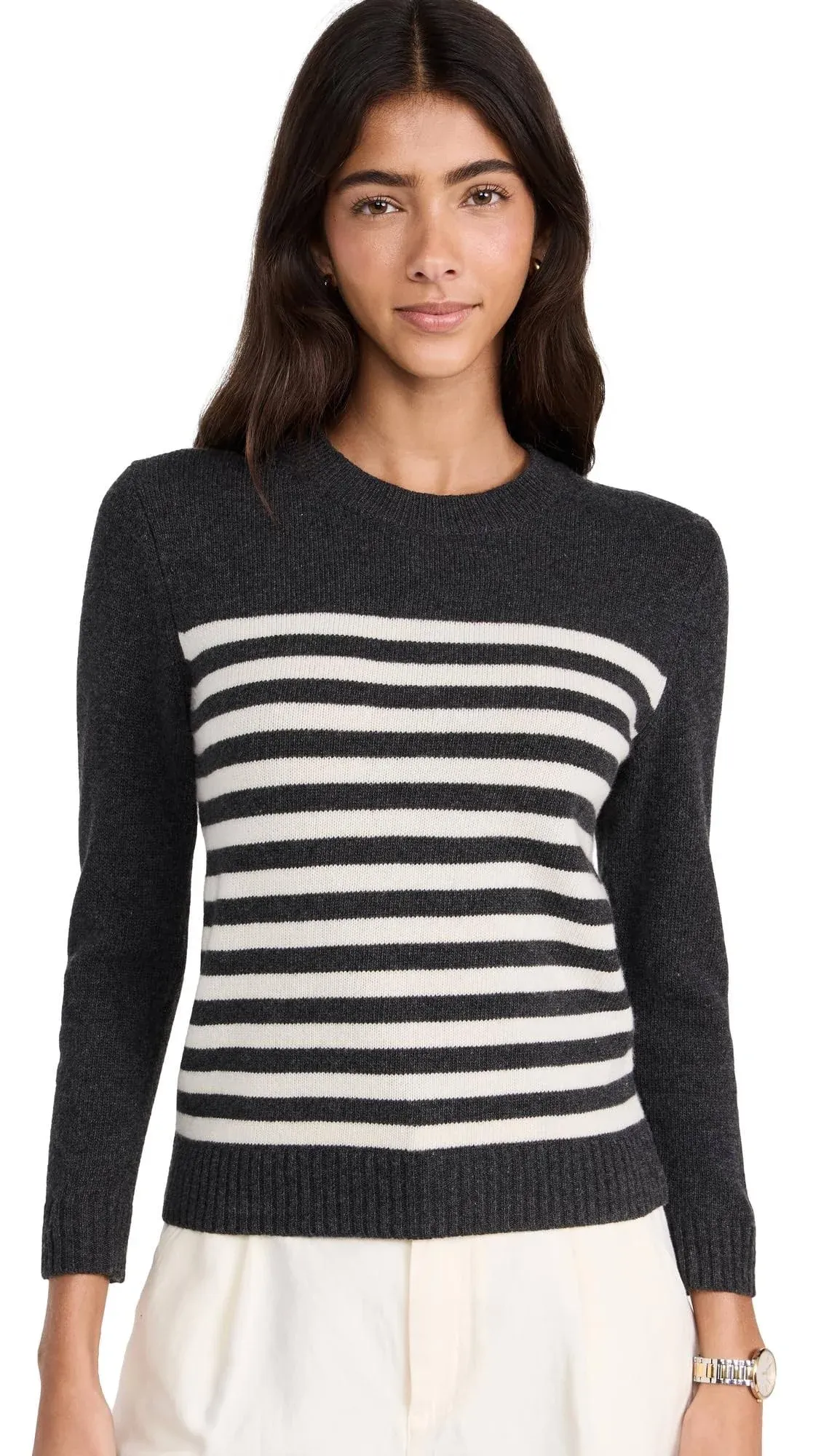 Theory Women's Shrunken Crew Sweater