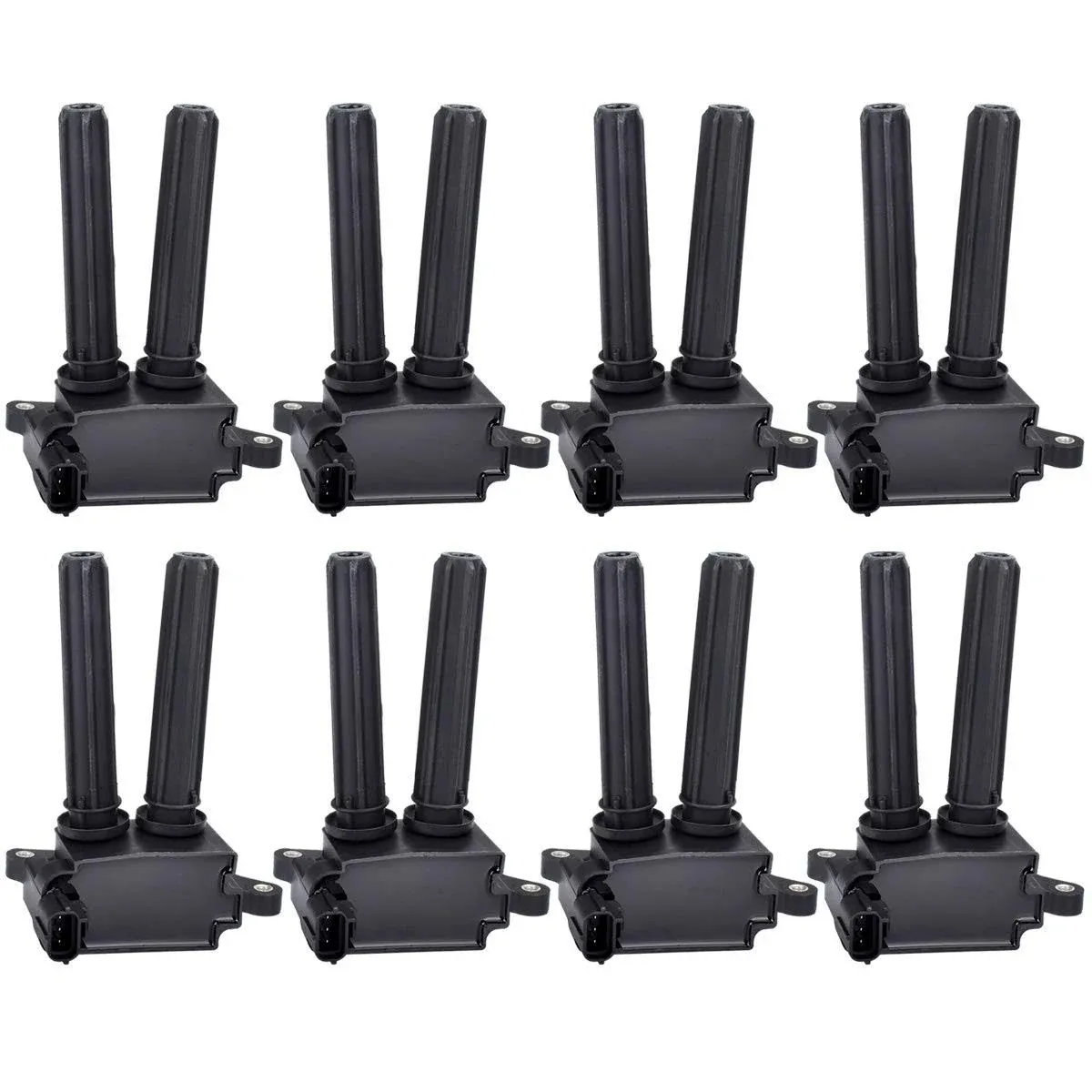 FAERSI Ignition Coil Pack of 8# UF504, C1526 Replacement for Jeep V8 5.7L 6.1...