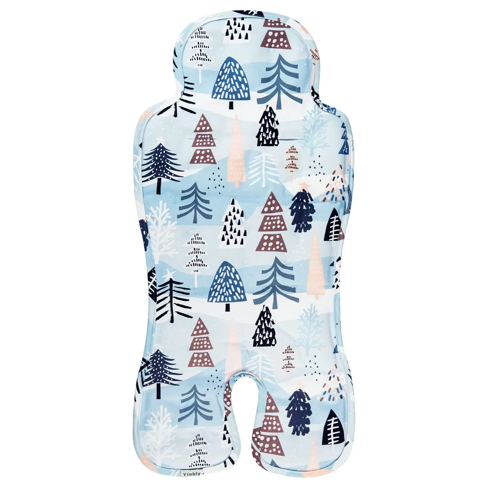 CAR SEAT COOLER PAD Gel Mat Baby Cushion for Stroller Dining Chair Forest YINBLY