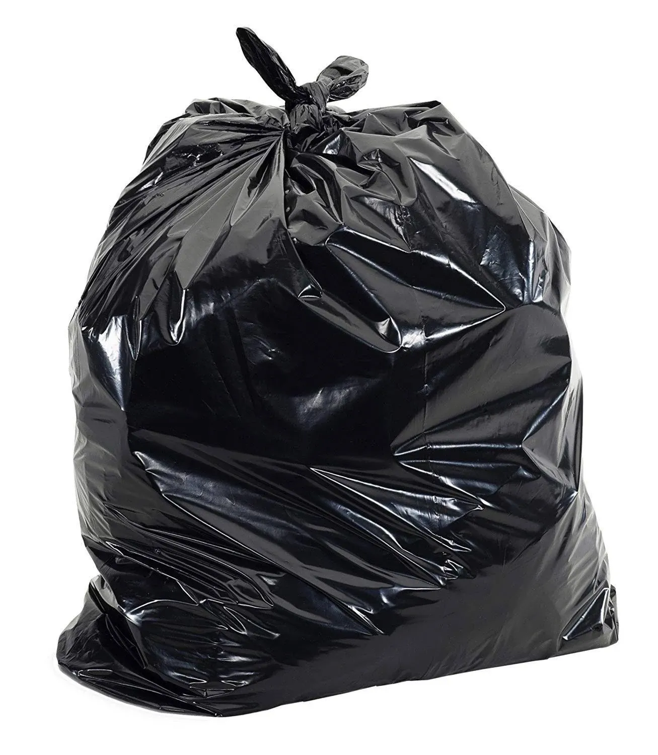 Ultrasac 32 Gallon 1.1 MIL Black Trash Bags - 33" x 44" - Pack of 150 - For Kitchen & Outdoor