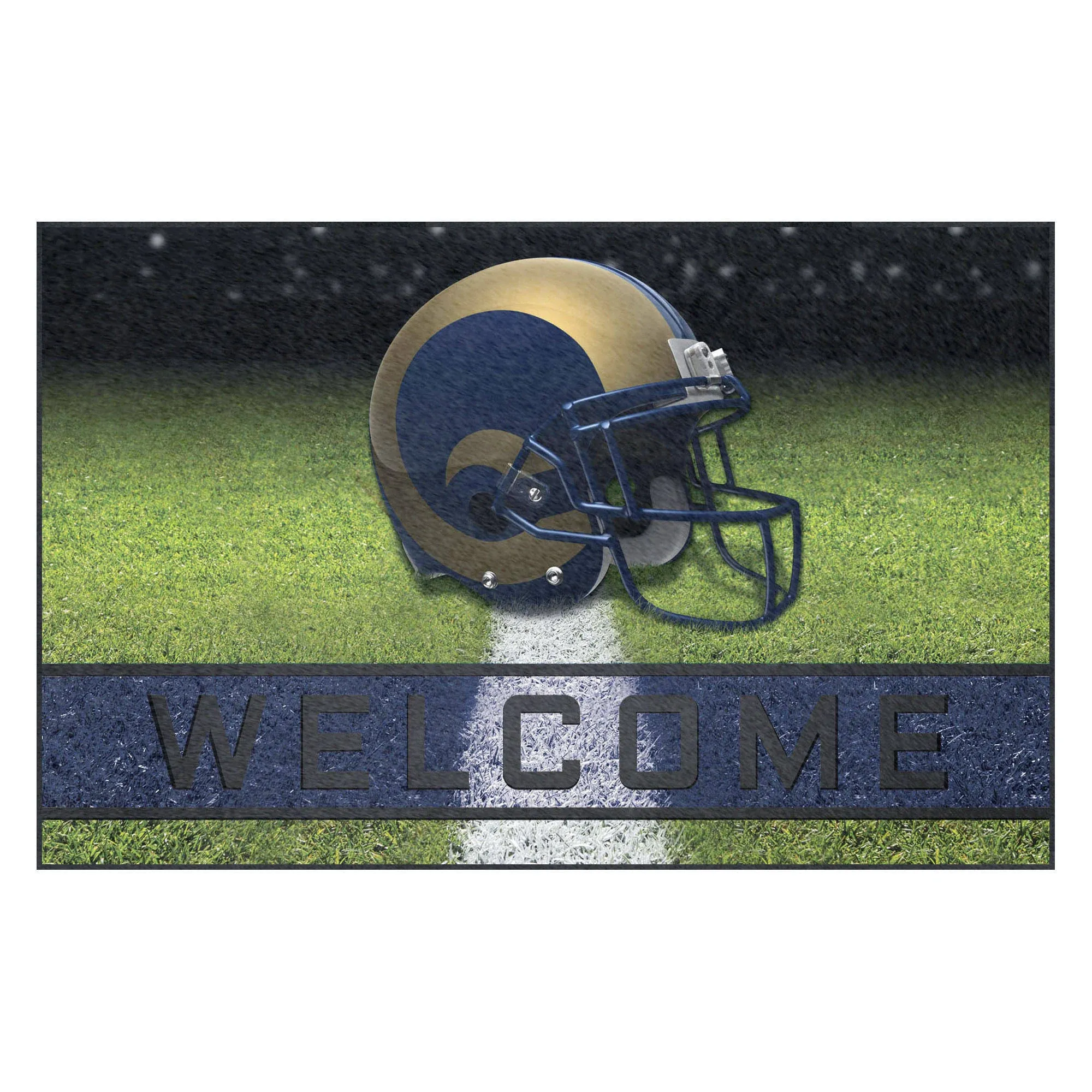 Los Angeles Rams NFL Crumb Rubber Door Mat