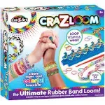 Cra-Z-Art Cra-Z-Loom Rubber Band Bracelet Maker Kit(packaging may vary)