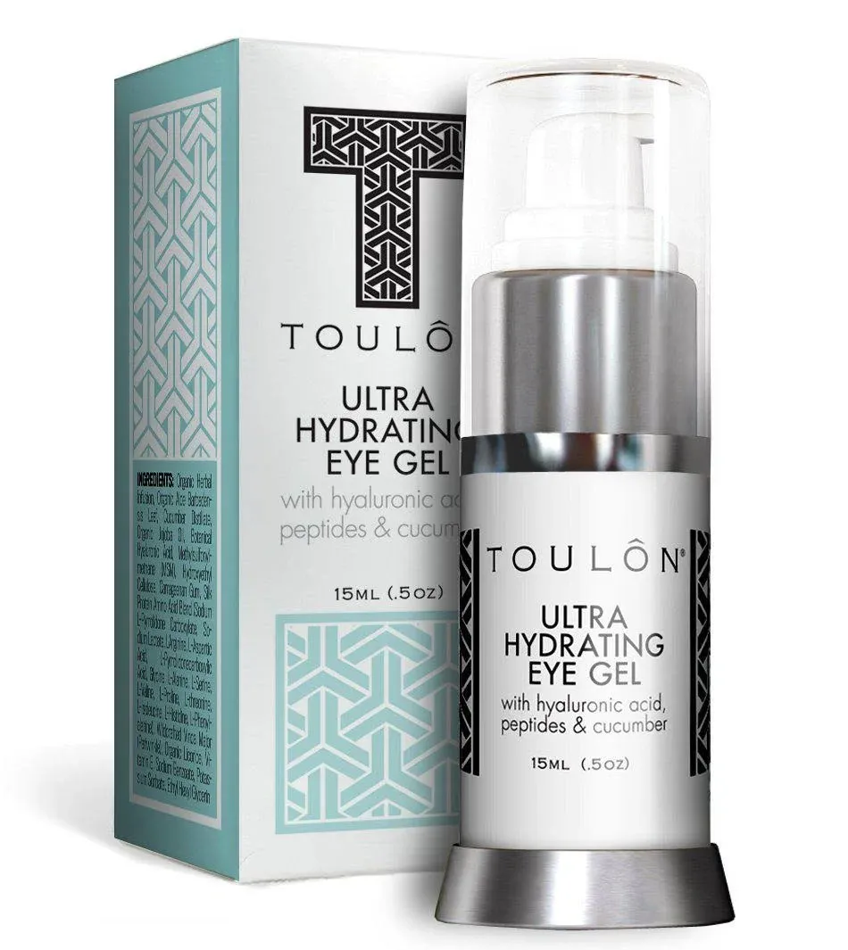 Best Eye Gel for Dark Circles and Puffiness. Reduce Wrinkles, Bags & Crows Feet.