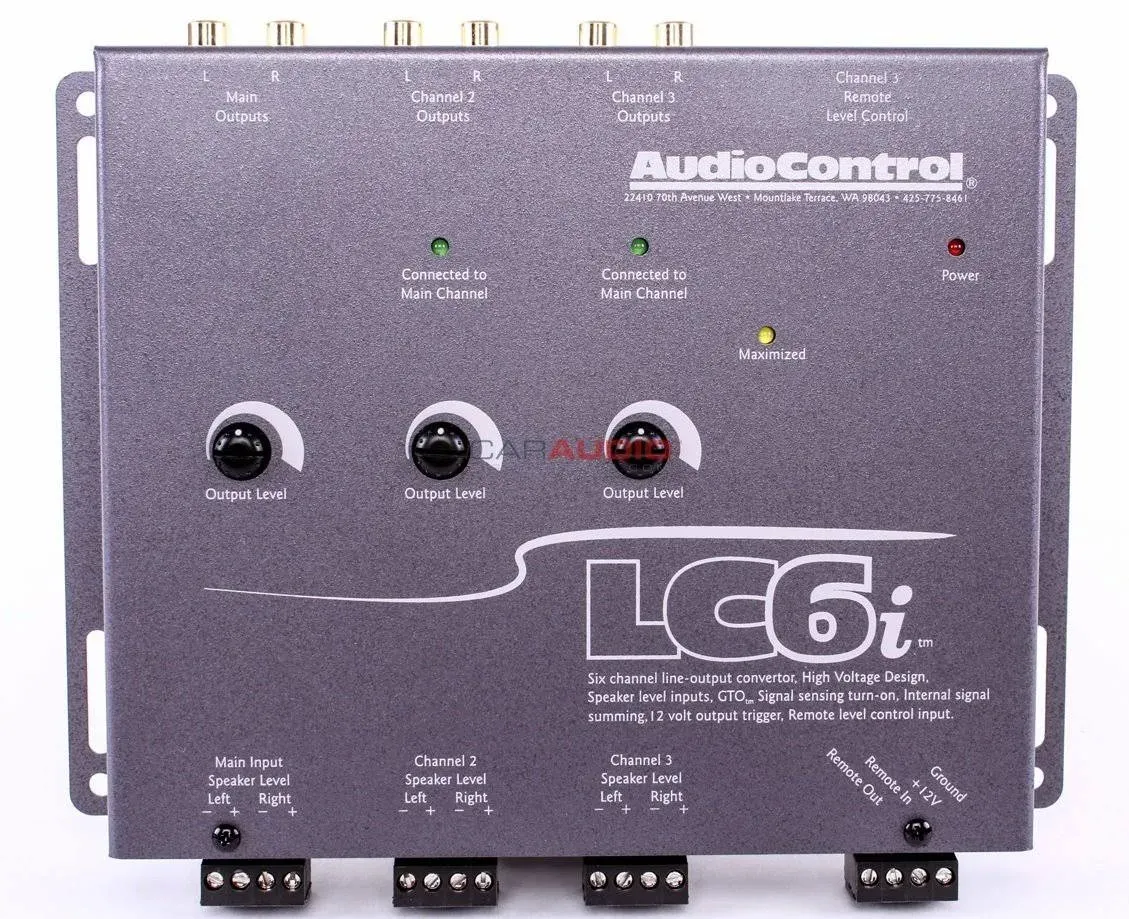 AudioControl LC6i 6 Channel Line Out Converter