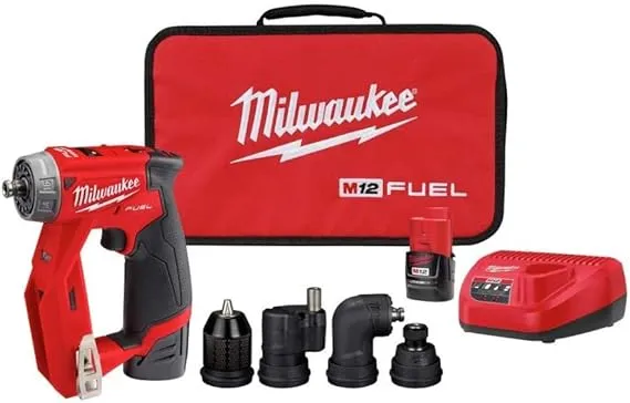 Milwaukee 2505-20 M12 12V Fuel 4-in-1 Installation Drill/Driver Cordless Lithium-Ion