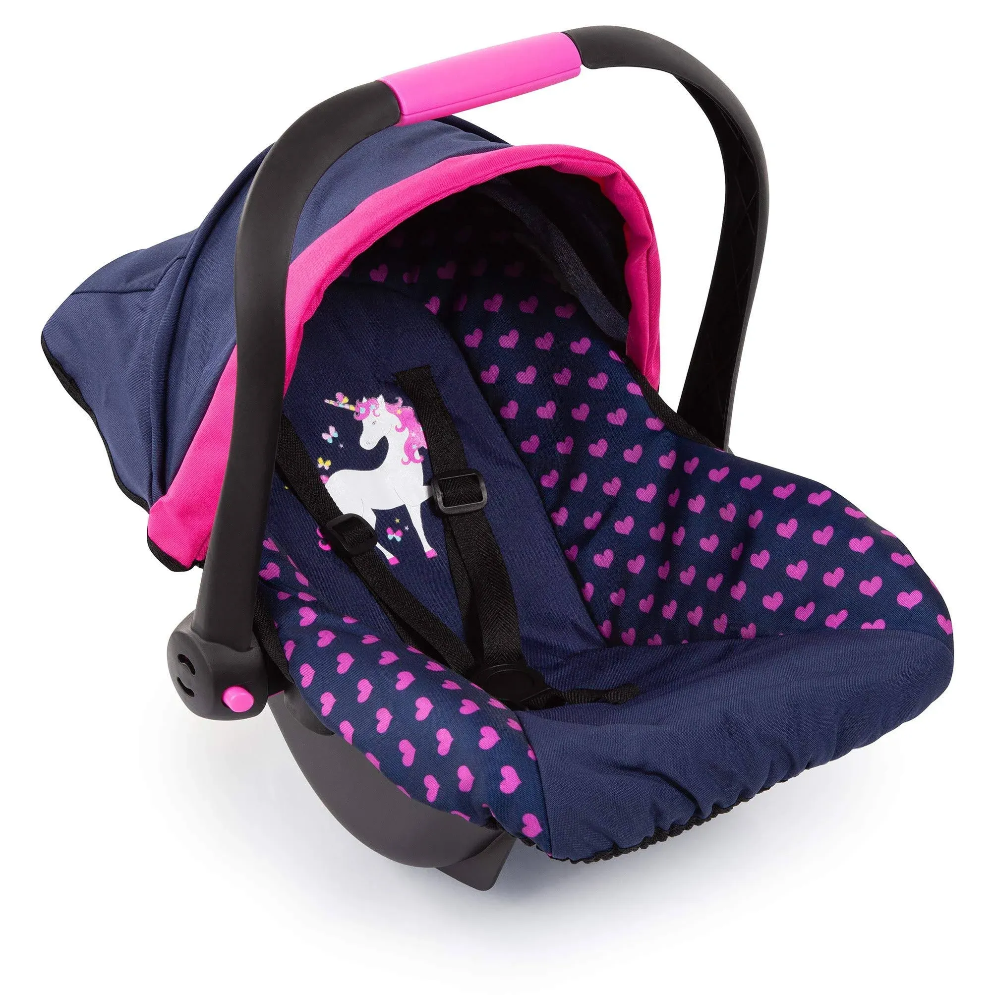 Bayer Baby Doll Deluxe Car Seat with Canopy