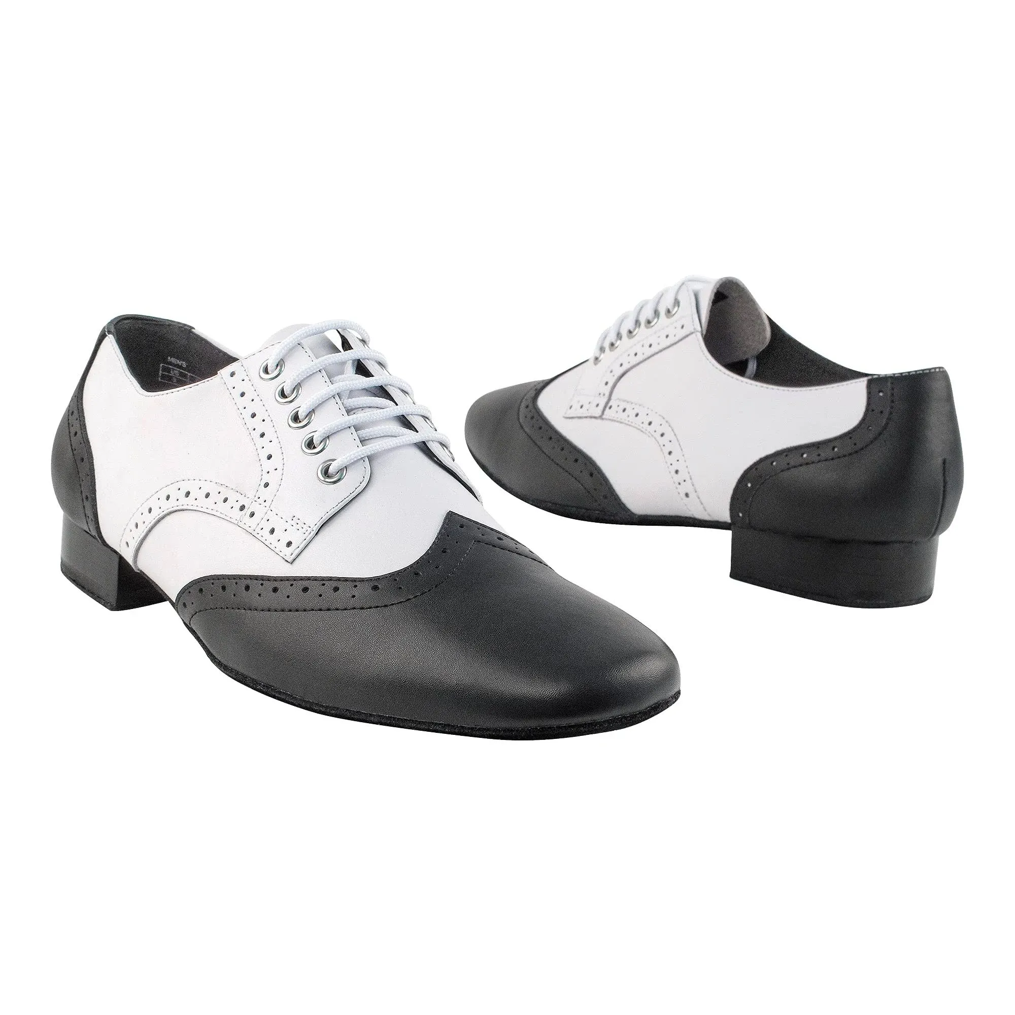 Very Fine Zephyr Men&#039;s Ballroom Tango Salsa Latin Dance Shoes Black and White...