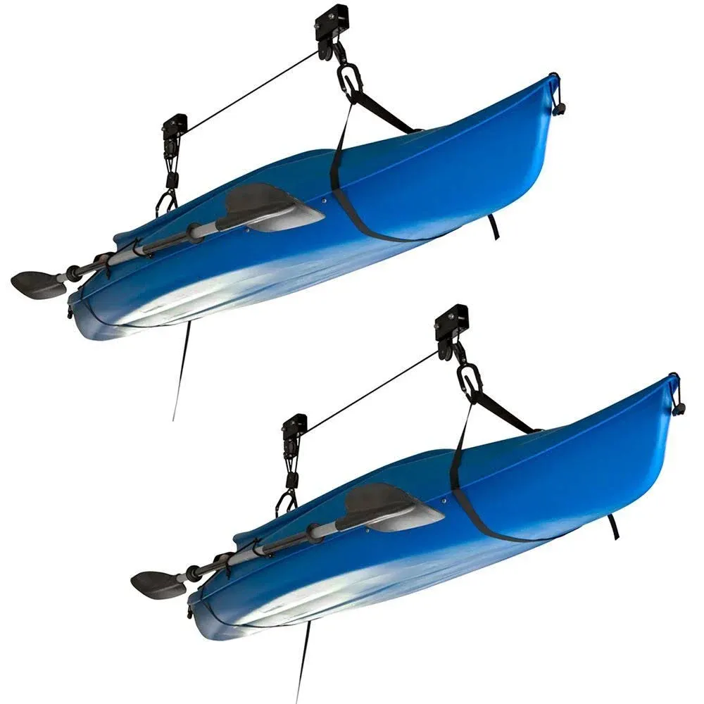 Apex Kayak and Canoe Overhead Storage Hoist 2 Pack