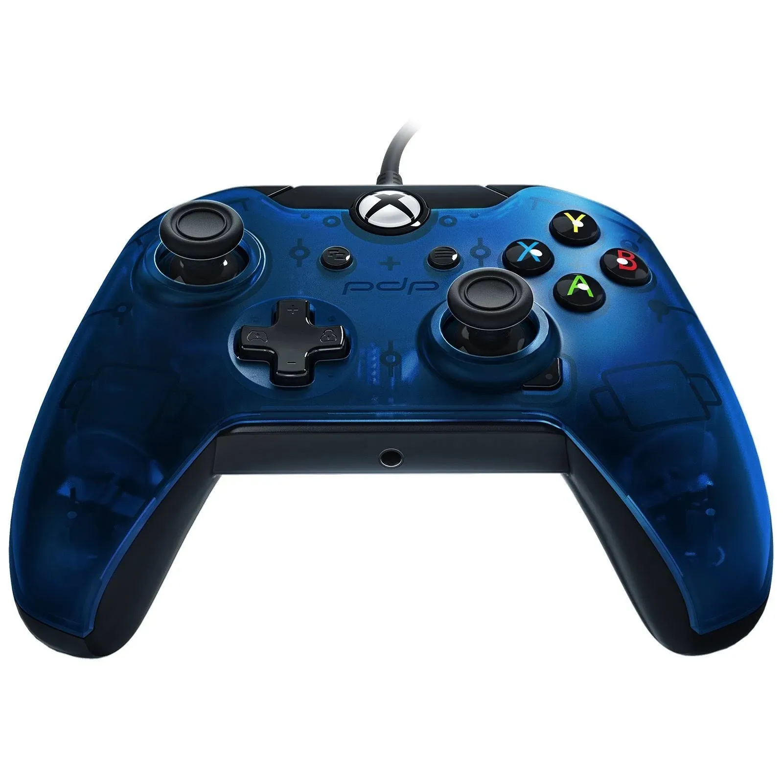 Xbox one PDP 048-082 Wired Controller - Blue. Controller Only S501