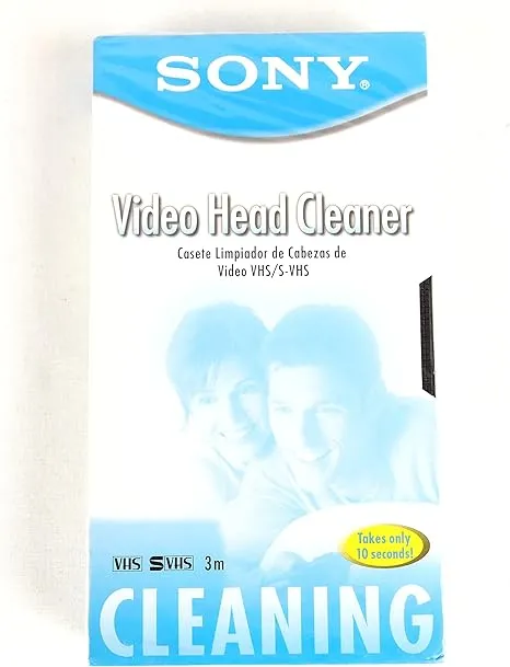 SONY VHS / S-VHS Video Head Cleaner