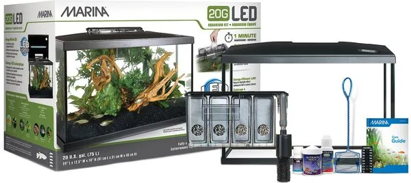 Marina LED Aquarium Kit, 20-gal