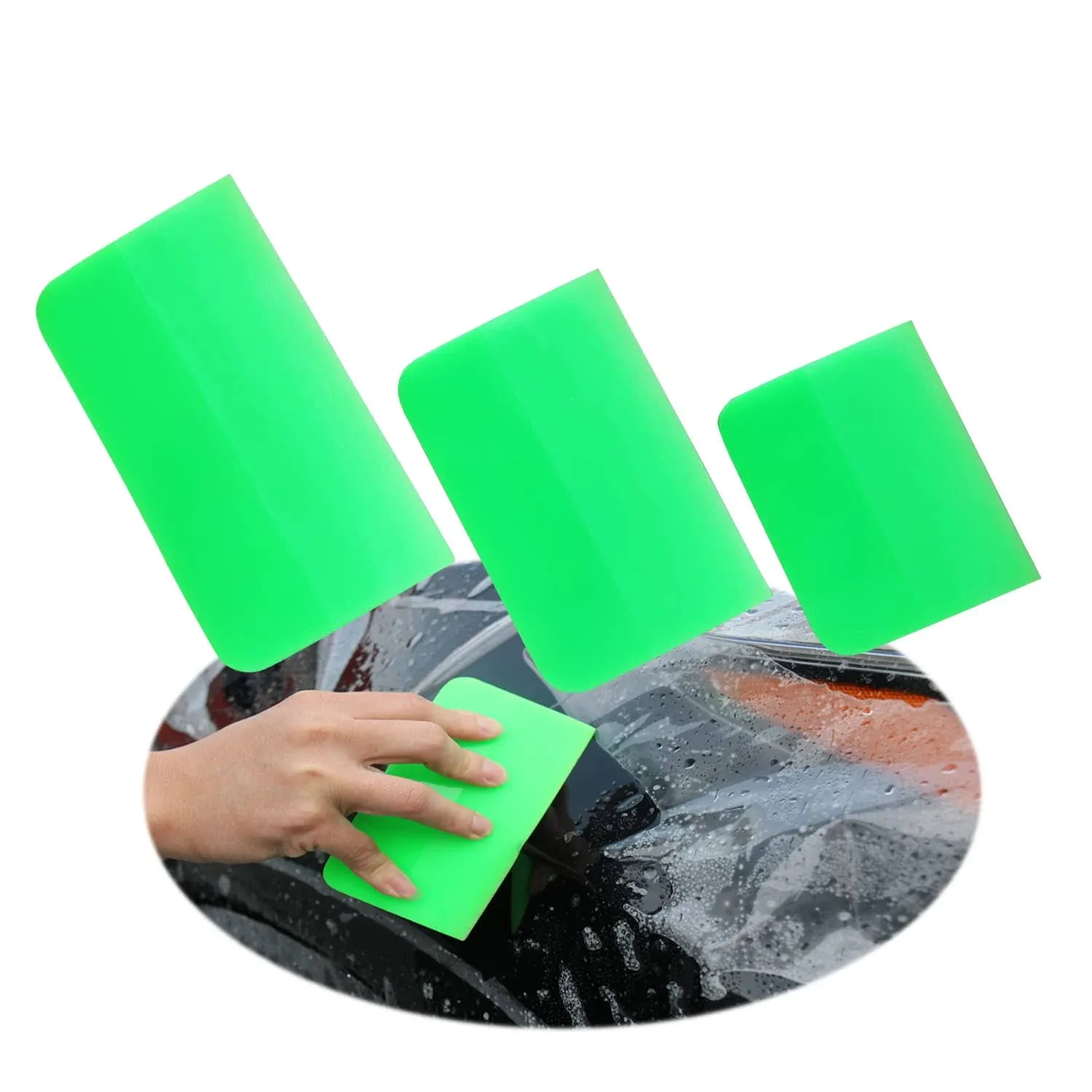 KDLINGZ Green PPF Squeegee, Large Size Squeegee Is More Conducive to The ...