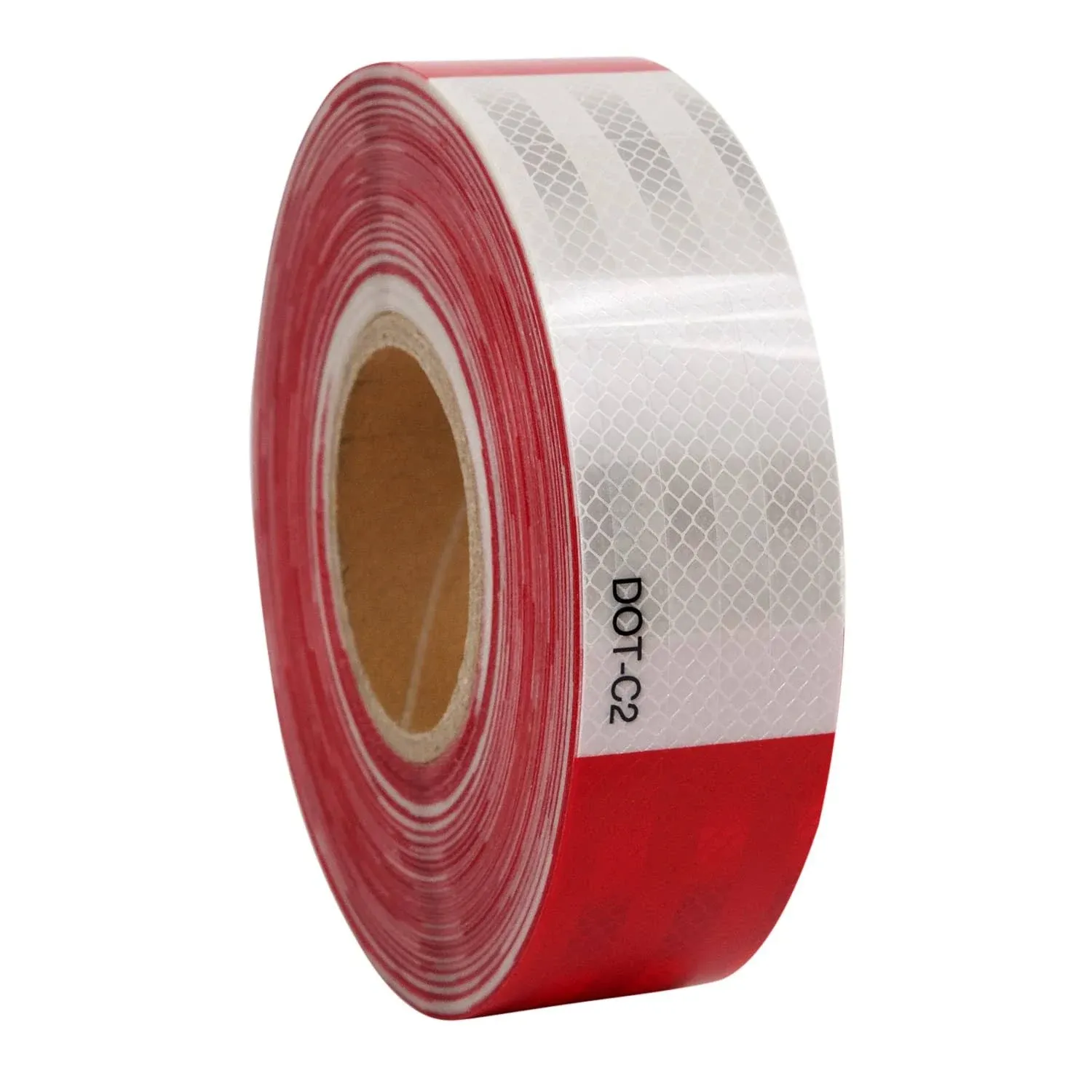 Houseables Reflective Tape, Reflector Tape, DOT Reflective Tape, 2 Inch x 150 FT, DOT Tape, Reflective Trailer Tape, Reflective Safety Tape, Conspicuity Tape, Reflector Tape for Trailers, DOT C2