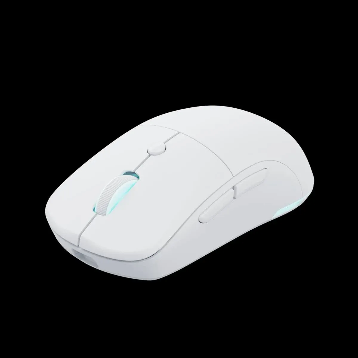 Pwnage - Wireless - for Gaming - Ultra Custom Ambidextrous Wireless Gaming Mouse Solid White