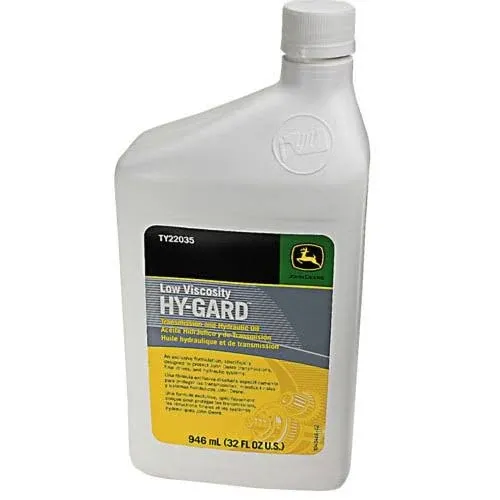 John Deere Low Viscosity Hy-Gard Transmission &amp; Hydraulic Oil (Quart) - TY22035