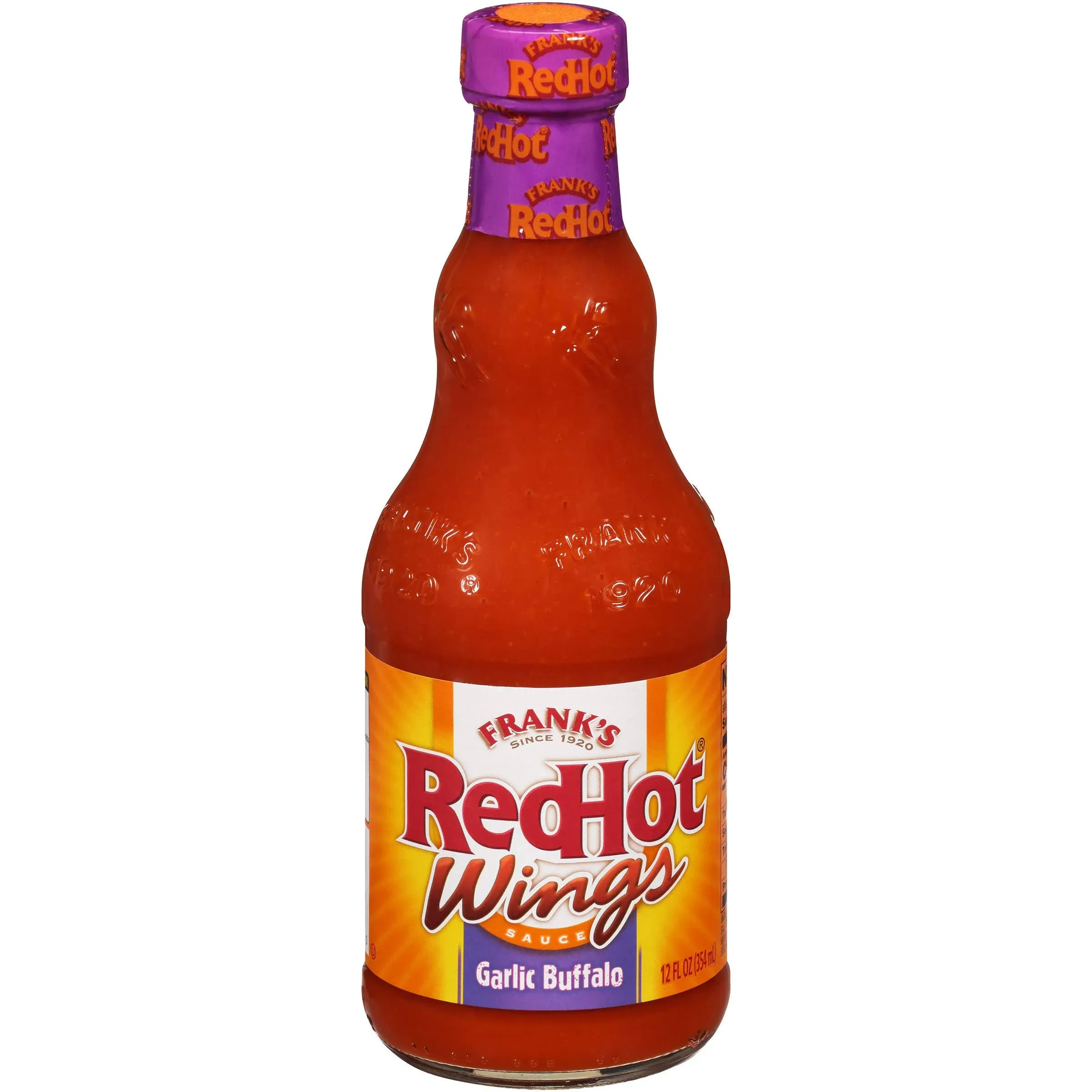 Frank's RedHot Garlic Buffalo Wings Sauce, 0.5 gal