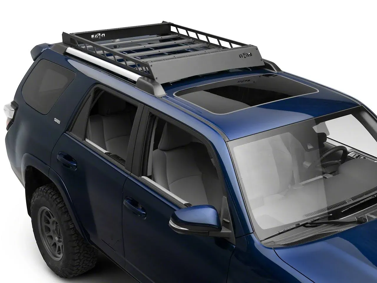 N-Fab Modular Roof Rack with Multi-Mount System for LED Lights - T102MRF