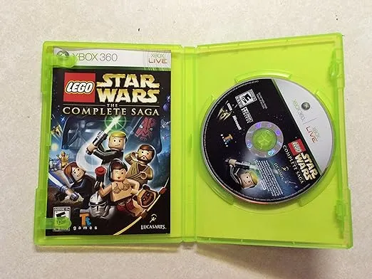 LEGO Star Wars The Complete Saga (Xbox 360, 2007) BRAND NEW! FACTORY-SEALED<wbr/>!