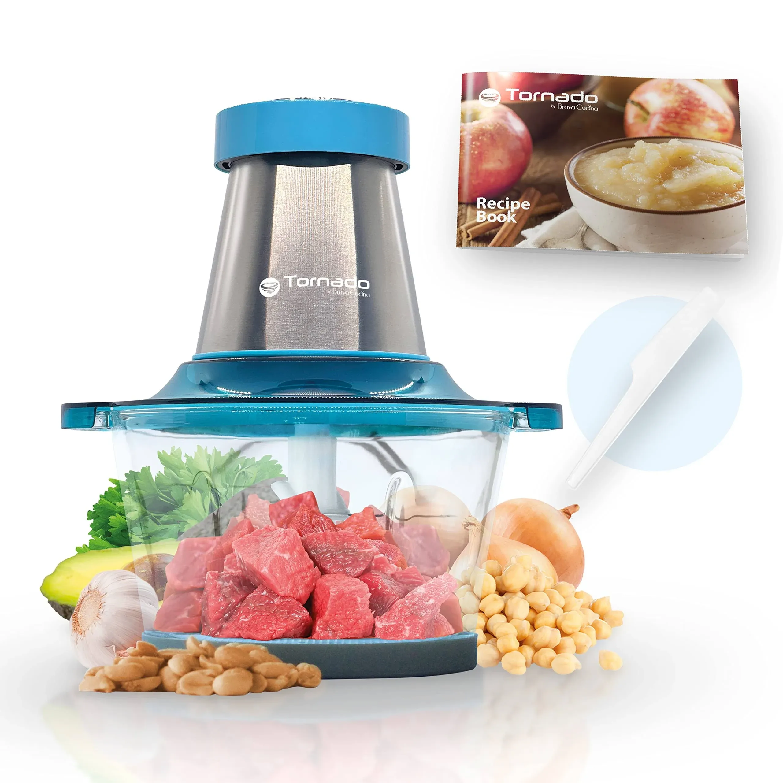 Tornado Electric Food Processor &amp; Vegetable Chopper - Glass Food Processors