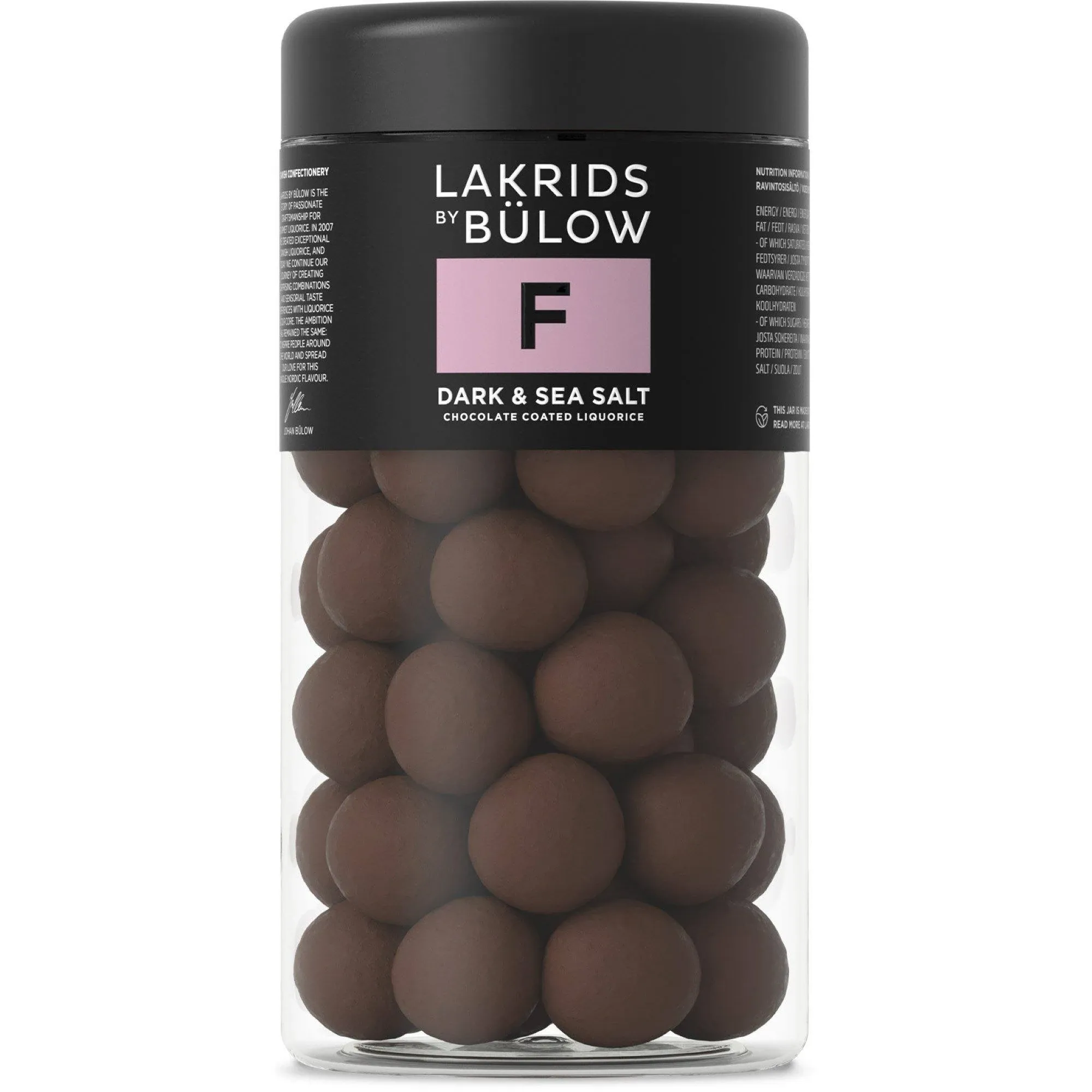 Lakrids by Bülow F Liquorice - Dark Chocolate & Sea Salt