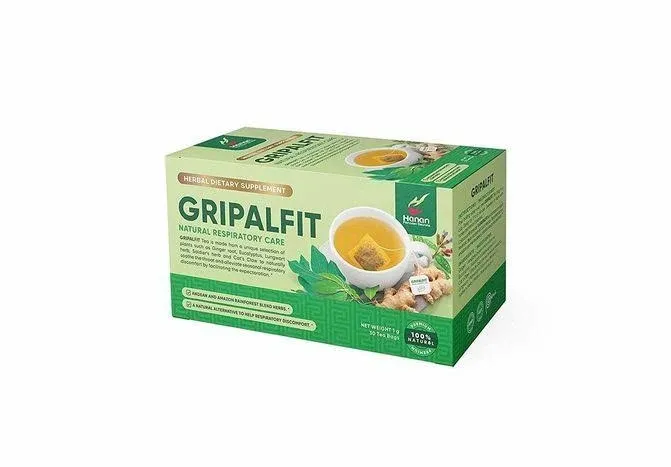 Gripalfit Natural Mix | 30 Tea Bags | Naturally Aids in Soothing The Throat and ...