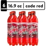 Mountain Dew Code Red Soda