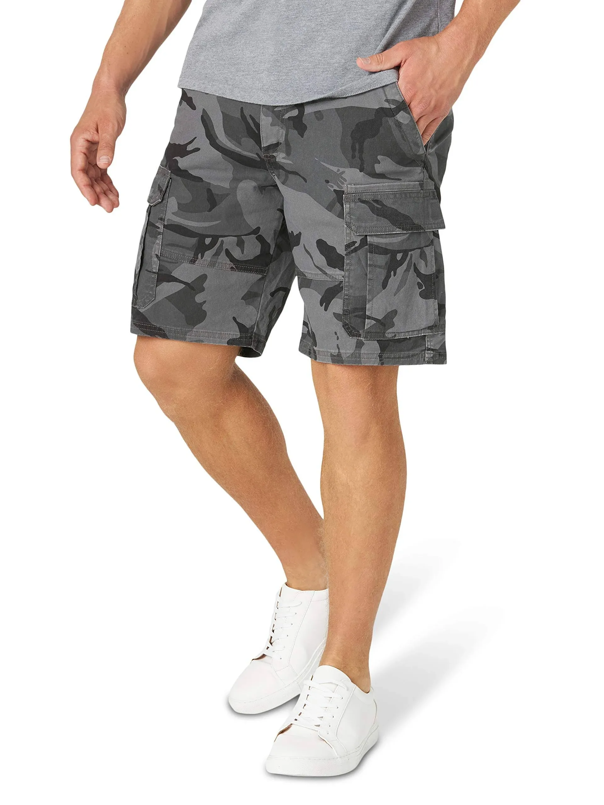 Wrangler Authentics Men's Classic Cargo Stretch Short