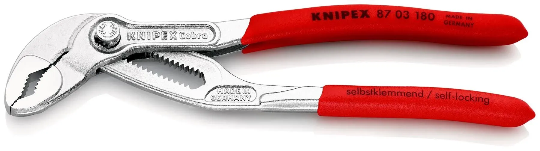 Knipex 87 03 180 180mm Cobra Water Pump Pliers