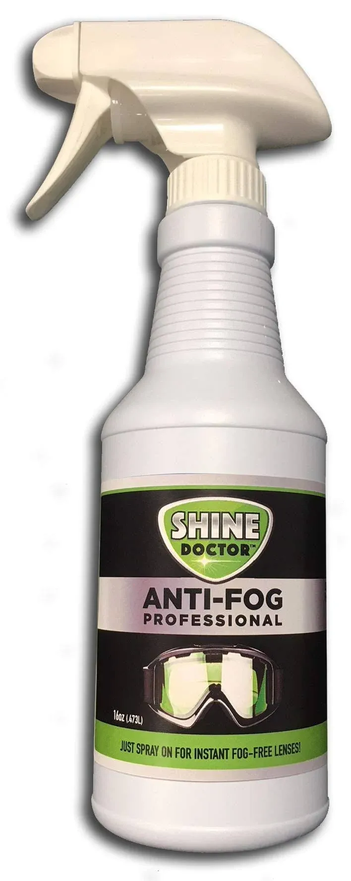 Shine Doctor Anti-Fog Spray 16 oz. Safety Glasses, Swim Goggles, Snorkel Masks