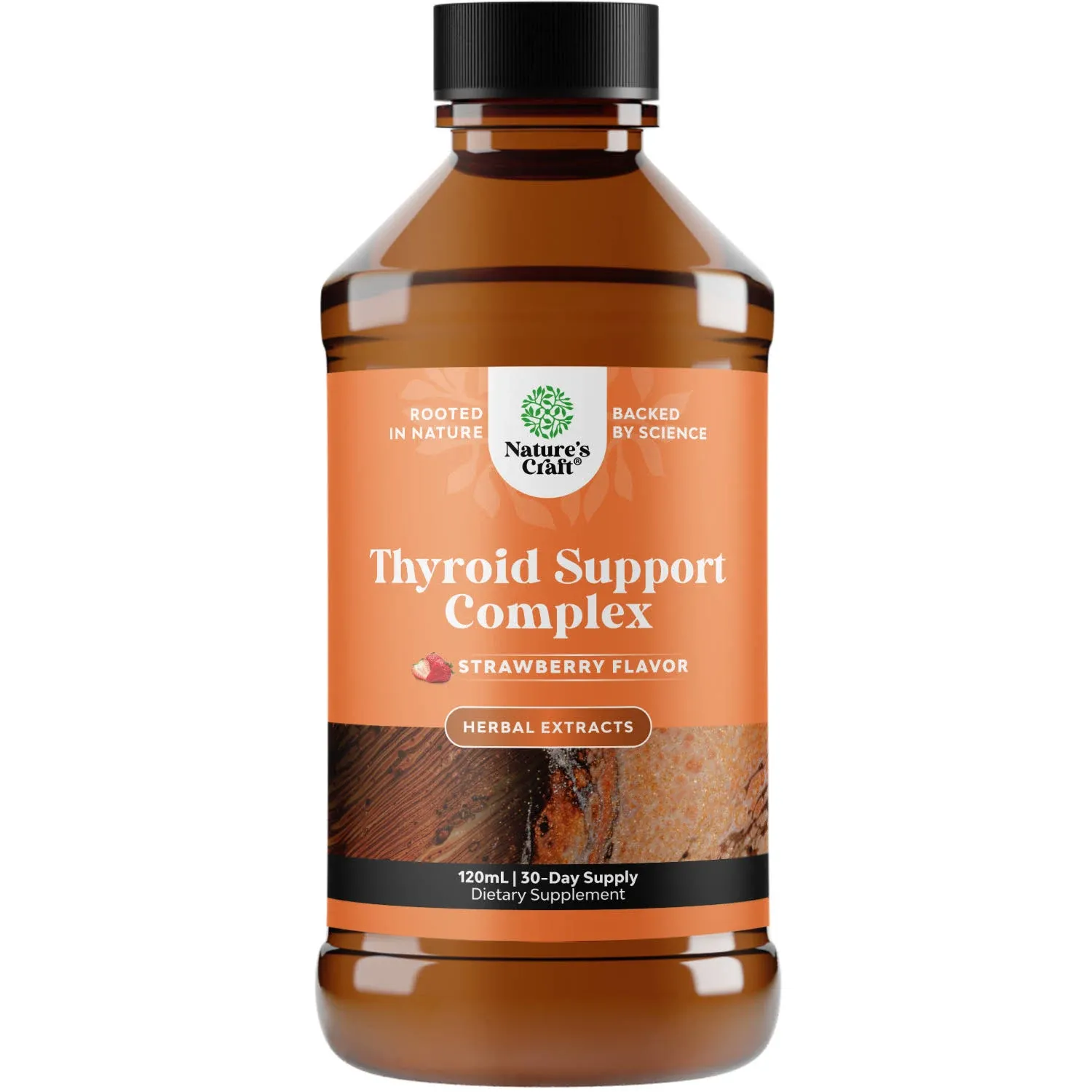 High Absorption Thyroid Support Supplement - Vegan Liquid Iodine Supplements for Thyroid Support for Women and Men with Myo-Inositol Selenium and Stinging Nettle for Enhanced Energy and Focus