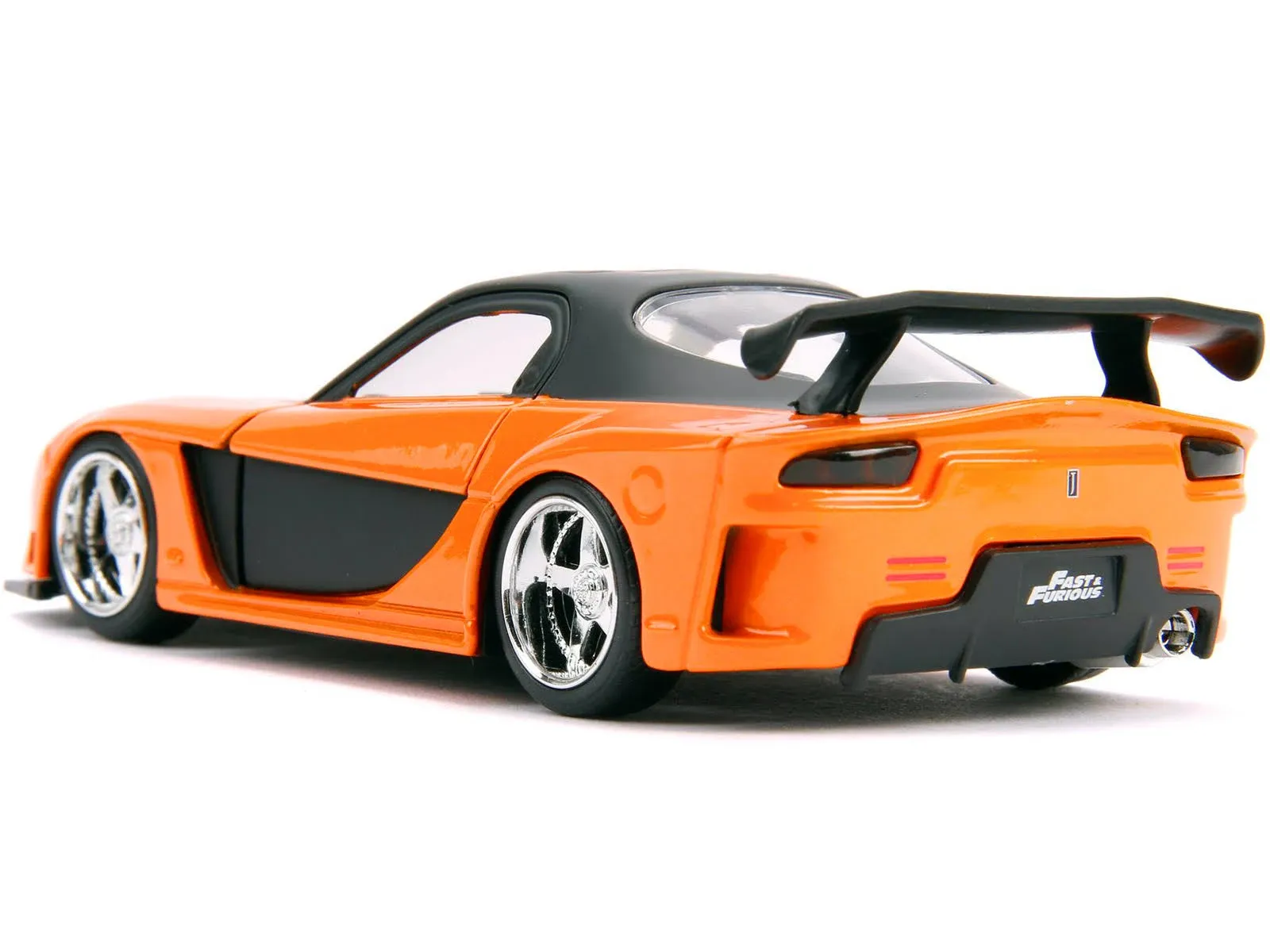 Han's Mazda RX-7 RHD (Right Hand Drive) Orange Metallic and Black Fast & Furious