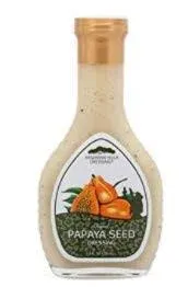 (Pack of 2) Hawaiian Hula Papaya Seed Dressing 8 oz