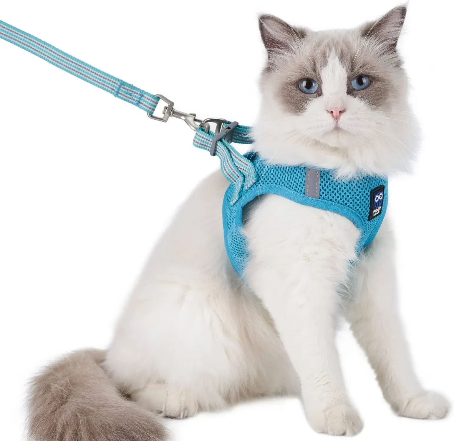 Balaynor Cat Harness and Leash for Walking Escape Proof, Adjustable Soft S Chest ...