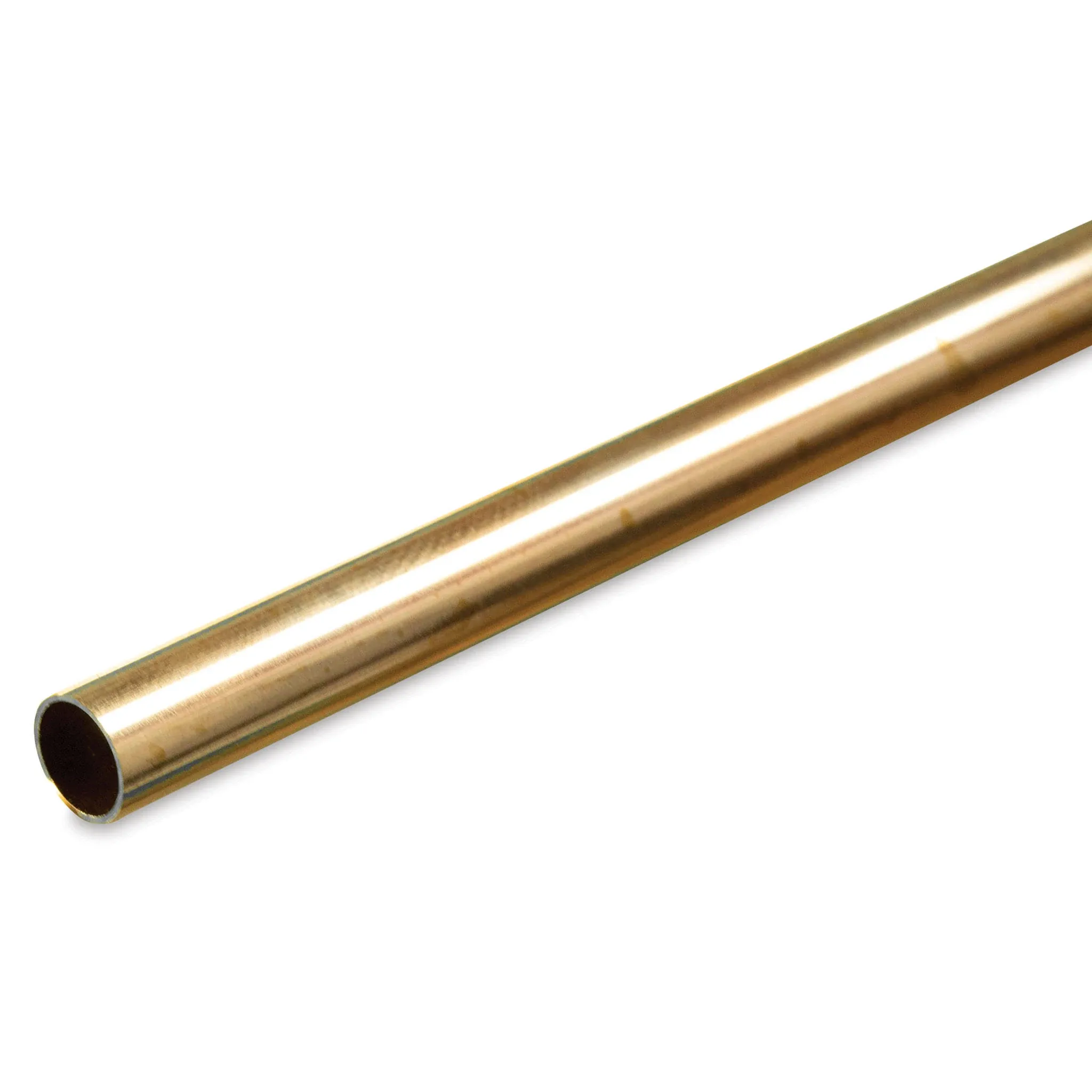 K &amp; S Precision Metals 691295 0.34 in. OD x 36 in. Round Brass Tube