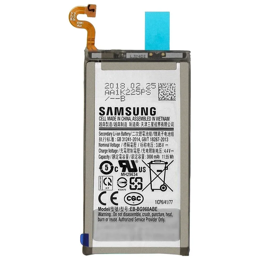 Internal 3,000mAh Battery for Samsung Galaxy S9 (G960) (EB-BG960ABA)