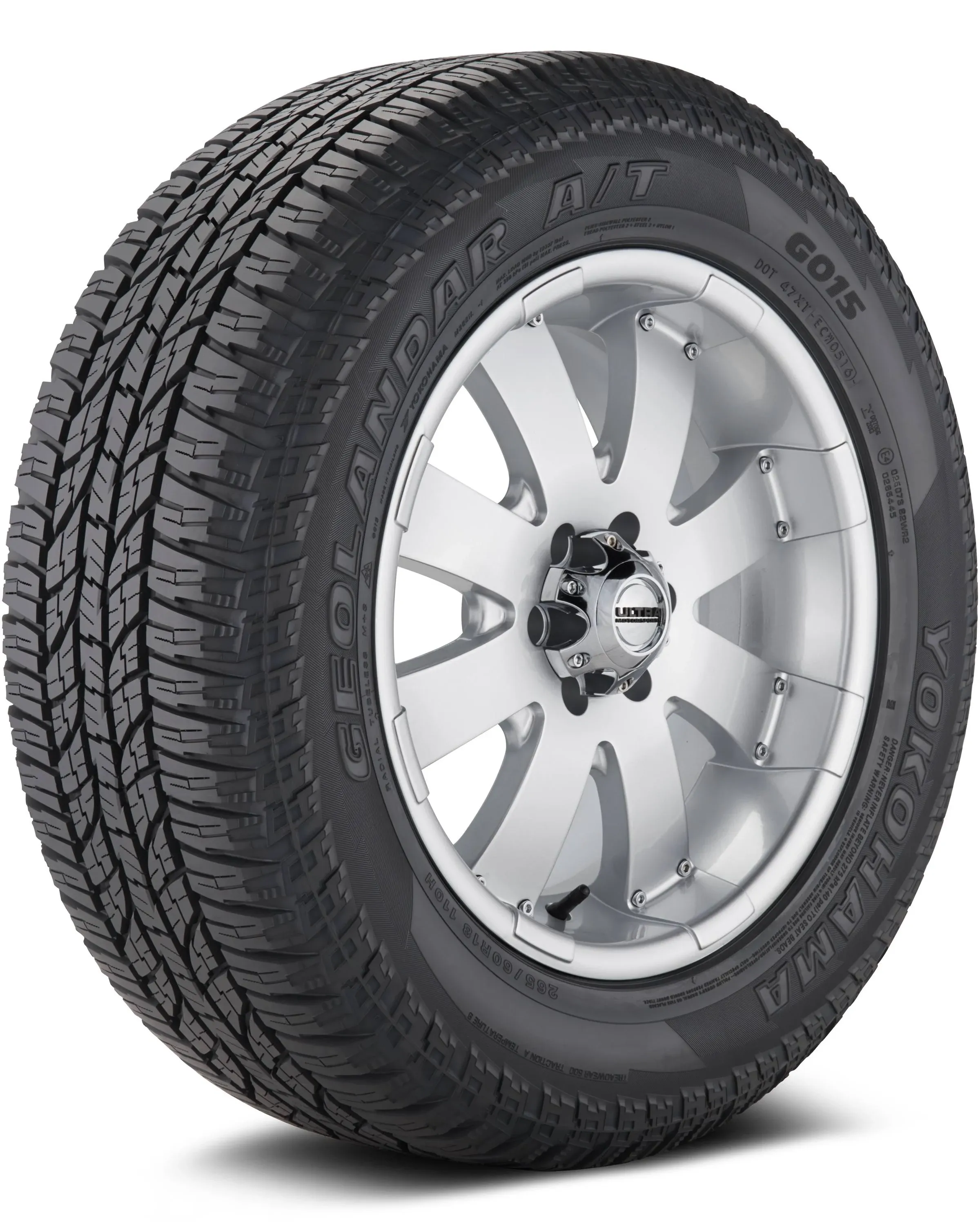 Yokohama Geolandar A/T G015 Tire LT265/70 R17 121S E1 BSW CM