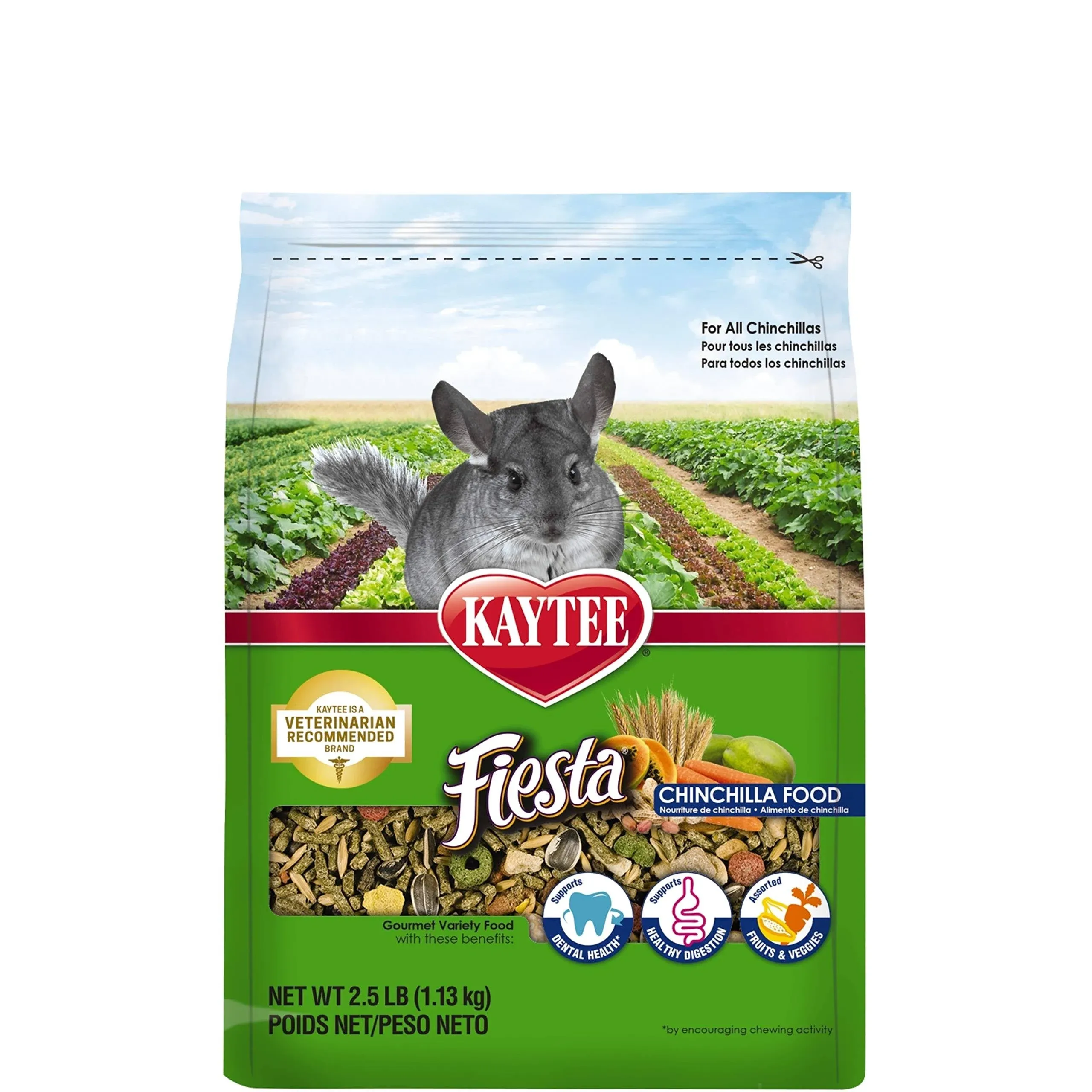 Kaytee Fiesta Chinchilla Food (2.5 lbs)