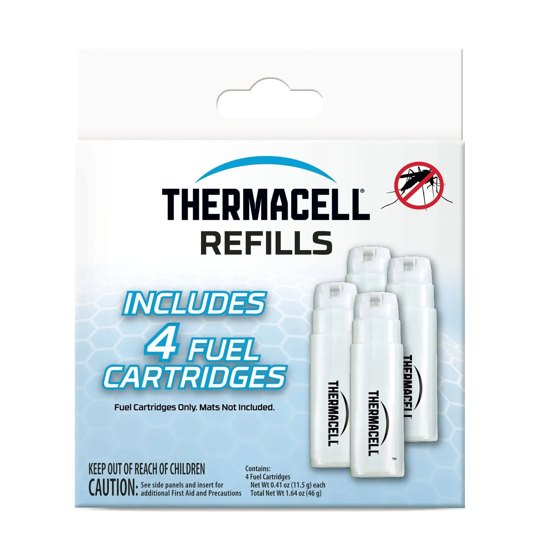 Thermacell Mosquito Repellent Fuel-Only Refills; Compatible with Any Fuel-Powered Thermacell Repeller; Highly Effective, Long Lasting, No Spray or Mess; 15 Foot Zone of Mosquito Protection